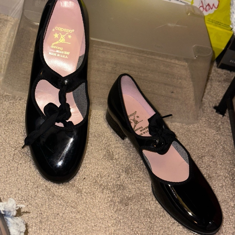 Capezio Jr. Tyette Tap Shoes, N625, Capezio - Picture 4 of 8